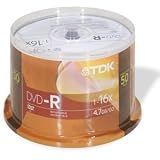 TDK DVD-R 50PK 7.4GB