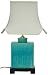 All Products : Practical Anniversary Gift Idea Her - 19" Turquoise Double Happiness Symbol Oriental Tea Jar Lamp