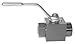 Parker Hannifin - BVHP04NSS1N - Standard Handle Hydraulic Ball Valve with 1/4 NPT Port Size