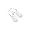 ISOTONER Women's PillowStep Microterry Clog Slipper, White, 9 1/2 - 10