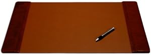 Mocha Leather 25.5 x 17.25 Desk Pad