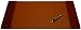 Mocha Leather 25.5 x 17.25 Desk Pad
