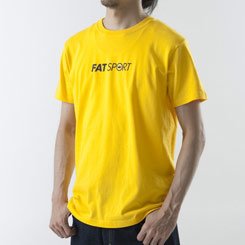 FAT SPORT 【FAT SPORT】Tシャツ 「FSTEE」　イエロー