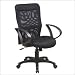 Screen Back Mesh Seat Chair with Loop Arms By Office Star