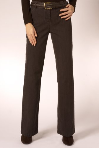 Per Una Straight Leg Trousers with Woven Belt clothing