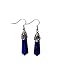 Lapis Lazuli Faceted Pendulum Earrings 1 Pair