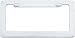 CHROME HEADVY DUTY LICENSE PLATE FRAME