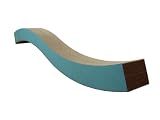 Marmalade Pet Care, Wall Flower Cardboard Scratcher, Color: Sky, 36L X 3.5W