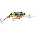 Rapala Jointed Shad Rap 07 Fishing lure, 2.75-Inch, Fire Crawdad