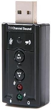 TANZHI 7.1 Channel USB External Sound Card Audio Adapter