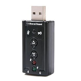 7.1 Channel USB External Sound Card Audio Adapter
