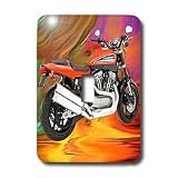 Light Switch Cover Picturing Picturing Harley Davidson Motorcycle - single toggle switch