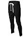 H2H Mens Fashion Lightweight Sweatpants with Various Colors BLACK US 32/Asia L (JJSK07)