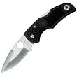 Spyderco Native Lightweight Plain Edge Knife, Black