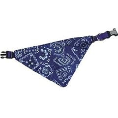 Halstuch inkl. Halsband blau 40 - 65cm / 25mm