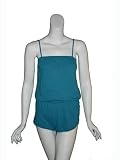 VELVET One Piece Shortall Romper in Turquoise