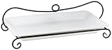 21-Inch Platter with Iron Rack