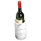 Creative Home Marble Wine Cooler, White
