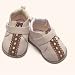 Beige Leather Shoes for 20 or 22 inch Adora dolls
