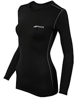 COOVY Sports ATHLETE Women Compression Under Base Layer Armour Long Sleeve Shirt
