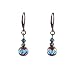 Earrings - E201 - Copper & Crystal Beads (8mm) ~ Montana