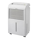 Danby Premiere DDR5009REE 50 Pint Capacity Dehumidifier with 2 Fan Speeds, Electronic Controls, Adjustable Humidity Settings, Direct Drain Feature and 3,000 sq. ft. Coverage Area