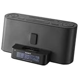 Sony ICF-C1iP - Clock radio with iPod cradle - black