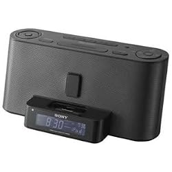 Sony ICF-C1iP - Clock radio with iPod cradle - black