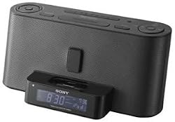 Sony ICFC1IPBLK Black Clock Radio With iPod Dock
