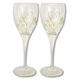 Anniversary 30th Gift Pair of White Wine