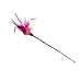 Playing rod with feathers, 50 cm