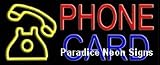 Phone Card Neon Sign 13 x 32