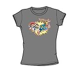 : The Justice League Please Get Me Juniors S/S T-shirt in Charcoal by DC Comics