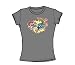 Search : The Justice League Please Get Me Juniors S/S T-shirt in Charcoal by DC Comics