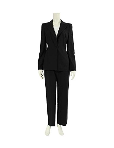 (ジョルジオアルマーニ) Giorgio Armani スーツセットアップ パンツ ジャケット ウール 黒 中古