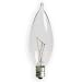 GE 22812 40-Watt Postlight Bent Tip Long Life Candelabra 2-Pack