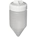 Nalgene 3143-0175 Polypropylene Copolymer Conical-Bottom 175mL Centrifuge Bottle with Polypropylene Screw Closure/Silicone Gasket (Pack of 4)