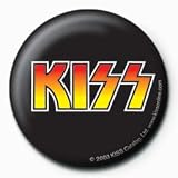 ロック缶バッジ『ＫＩＳＳ《ロゴ》』