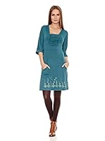 Titis Clothing Vestido Kimono (Azul Petróleo)