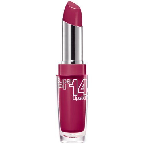 Maybelline New York Superstay 14 Hour Lipstick, Fuchsia Forever, 0.12 Ounce (Pack of 2)