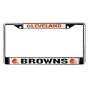 Cleveland Browns Chrome License Plate Frame