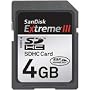 SanDisk 4 GB Extreme III SDHC Card with MicroMate USB 2.0 Reader (SDSDRX3-4096-A21, Retail Package)