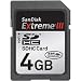 Used : SanDisk 4 GB Extreme III SDHC Card with MicroMate USB 2.0 Reader (SDSDRX3-4096-A21, Retail Package)