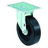 Buy 6 x 1-1 2 Roller Bearing Black Polyolefin Zinc NSF Swivel Caster by DrillSpot