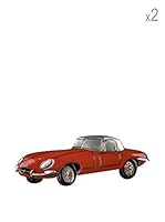 Metal Loft Set x 2 Coches Art Rojo