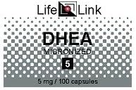 LifeLinkMono DHEA 5mg 100 Caps