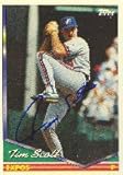 Tim Scott, Montreal Expos, 1994 Topps Autographed Card