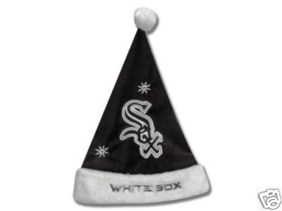 CHICAGO WHITE SOX BASEBALL SANTA CHRISTMAS HAT CAP