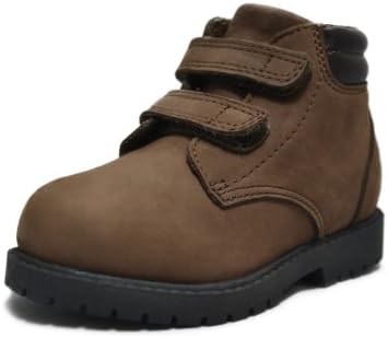 Peaks Kid's Brian-V Brown Nubuck Leather Hiking Boot 7 W US