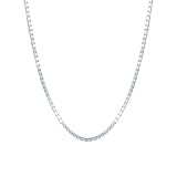 Sterling Silver Italian Box Chain Necklace, 18 31ycXovCV%2BL. SL160 Sterling Silver Jewelry: Sterling Silver Italian Box Chain Necklace, 18"